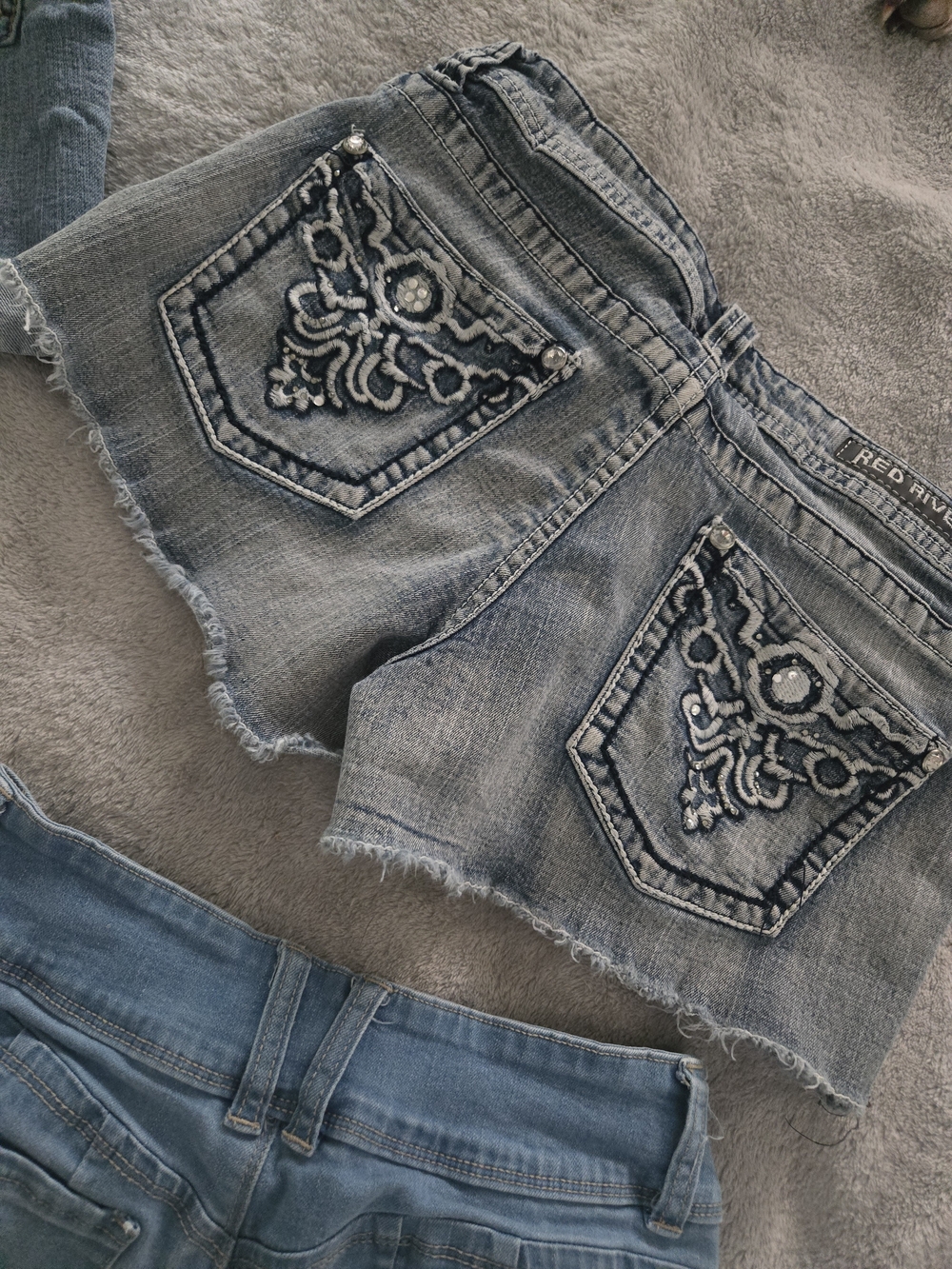 Light Wash Denim Shorts Bundle - Picture 14 of 15